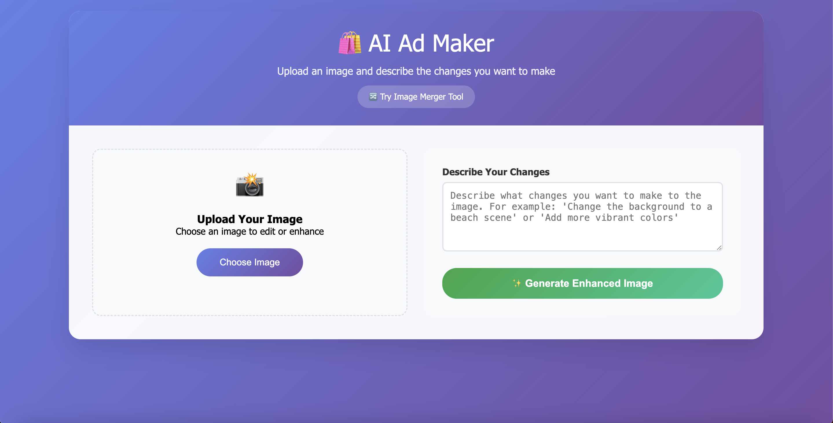 AI Ad Maker Screenshot