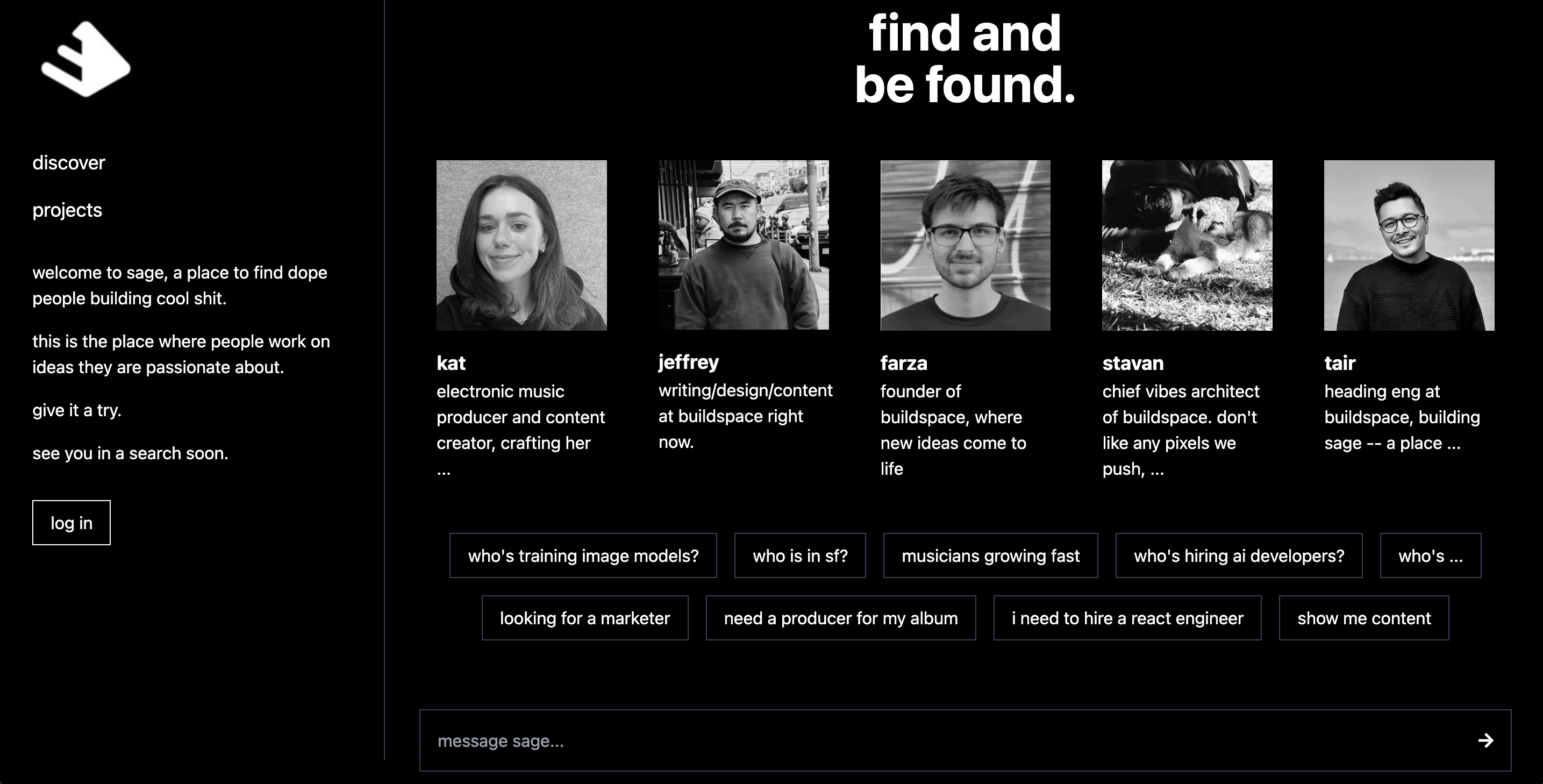 Buildspace Sage Screenshot